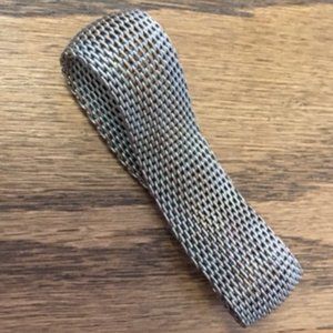 Mesh Silver & Copper Tone Bracelet Vintage